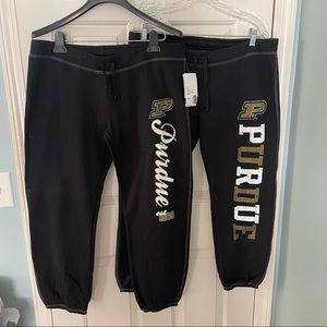 Two XL Purdue joggers